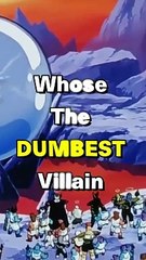 Whose The DUMBEST Villain!_ _ Dragon Ball Super #shorts