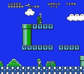 Luigi and the Christmas Quest online multiplayer - nes