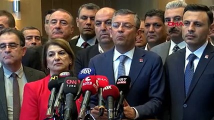 CHP Genel Başkanı Özgür Özel'den 'anahtar liste' açıklaması