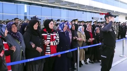 Les funérailles du martyr Bektaş ont été enterrées à Kahramanmaraş