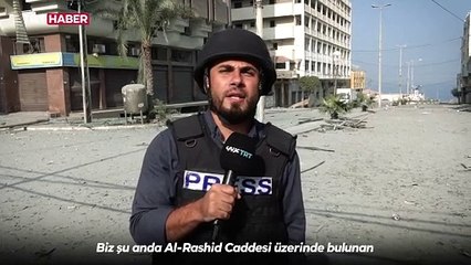 TRT Arabi Muhabiri: İsrail güçleri hareket eden her şeyi hedef alıyor