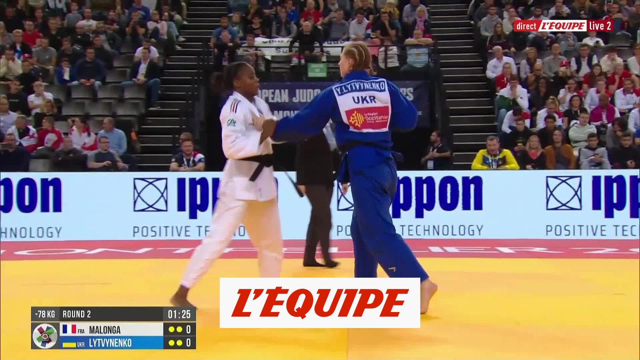 Malonga battue dès son premier combat Judo Che (F) Vidéo Dailymotion