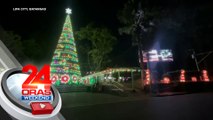 Mala-Christmas village sa harap ng Lipa City hall | 24 Oras Weekend