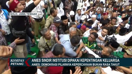Bacapres Anies Kembali Sindir Institusi Dipakai Demi Kepentingan Keluarga