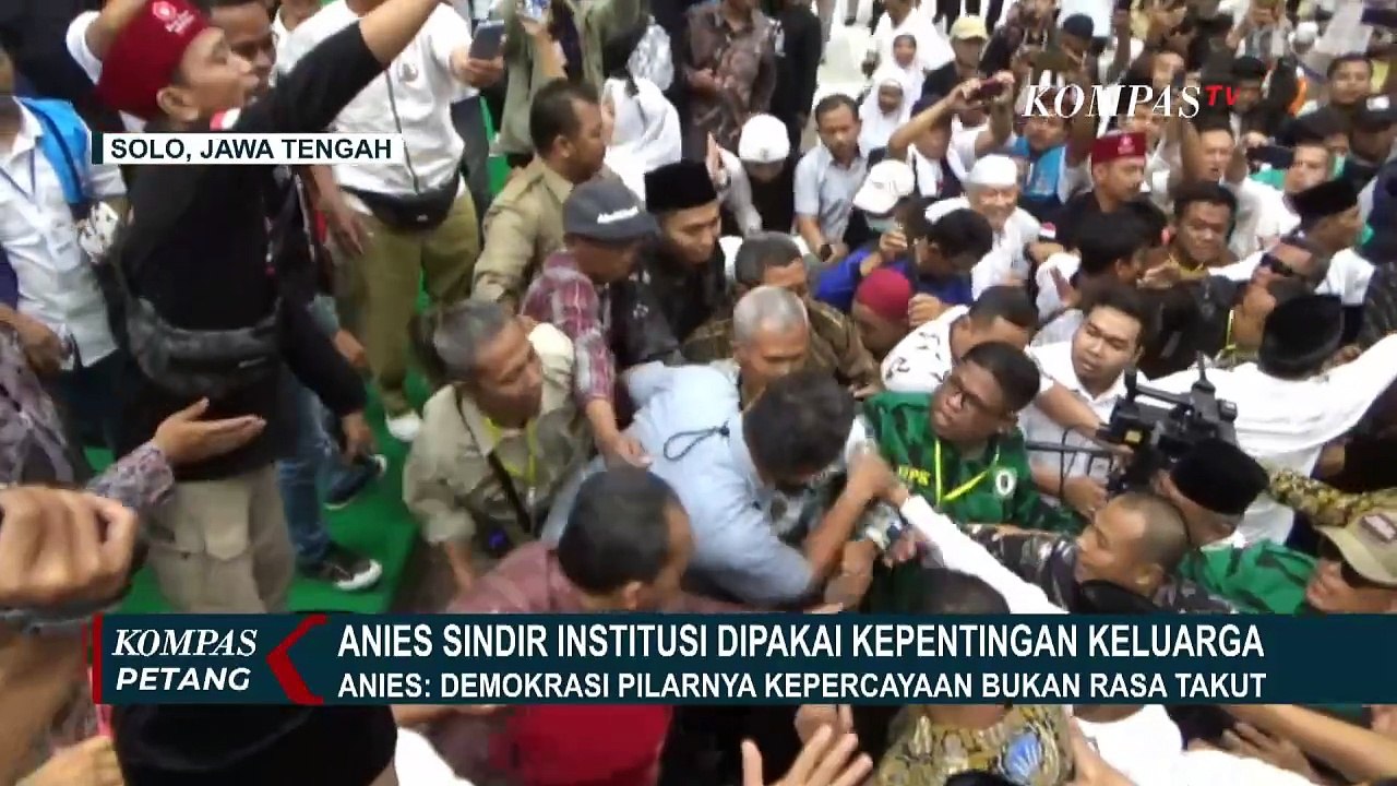 Bacapres Anies Kembali Sindir Institusi Dipakai Demi Kepentingan Keluarga