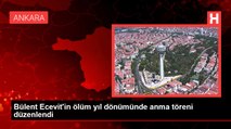 Bülent Ecevit'in ölüm yıl dönümünde anma töreni düzenlendi