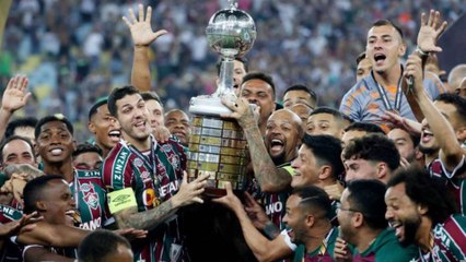 Fluminense celebrate first Copa Libertadores title