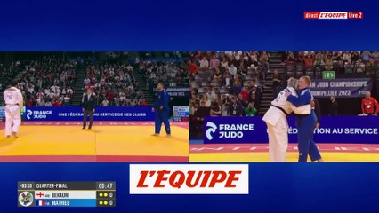 Dicko en finale des +78 kg - Judo - ChE (F)