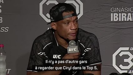 UFC São Paulo - Almeida veut affronter Gane pour son prochain combat !