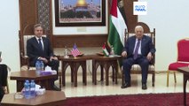 Medio Oriente, incontro tra Blinken e Abbas. Per il leader palestinese subito il cessate il fuoco