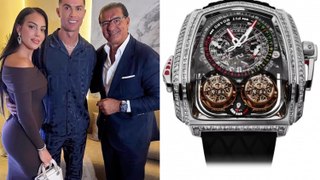Cristiano Ronaldo reçoit sa nouvelle montre à 1,3 M$