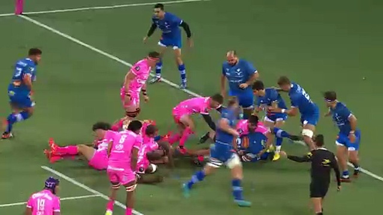 TOP 14 - Essai de Pierre-Henri AZAGOH (SFP) - Stade Français Paris - Castres Olympique - Saison 2023-2024