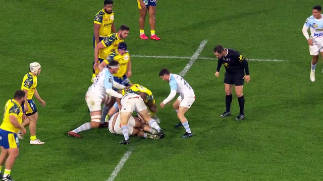 TOP 14 - Essai de pénalité (ASM) - ASM Clermont - Aviron Bayonnais - Saison 2023-2024