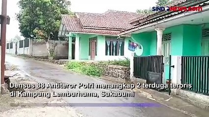 Dua Terduga Teroris Ditangkap di Sukabumi, Densus 88 Lakukan Penggeledahan