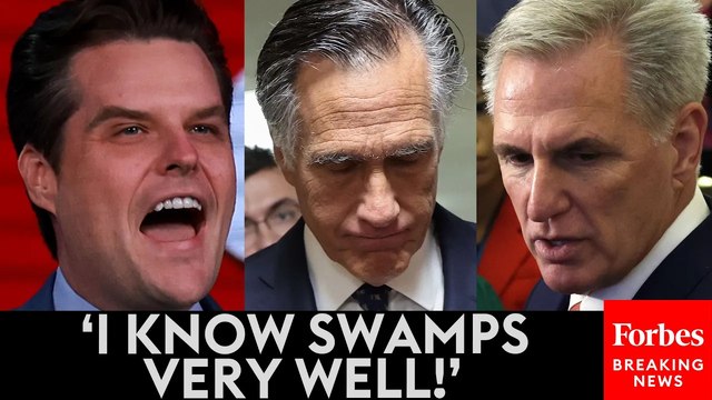 Matt Gaetz Tears Into Romney, McCarthy, And More Republicans In Blistering Speech To Florida Summit