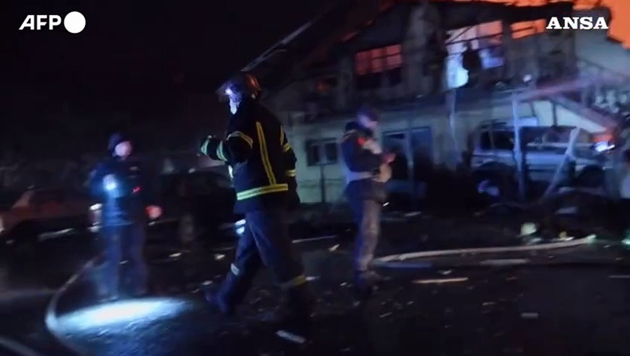Ucraina, Kharkiv colpita da un drone russo