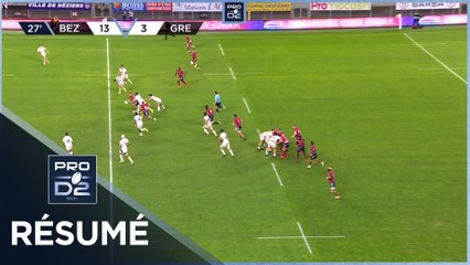 PRO D2 Saison 2023/2024 J09 - AS Béziers Hérault - FC Grenoble Rugby