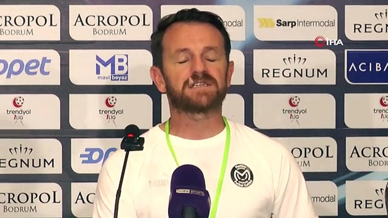 Manisa FK Yardımcı Antrenörü Uğur Okur: 'Girdiğimiz pozisyonları atamıyor olmamız, dönen topların gol olması gerçekten öz güvenimizi kırdı'