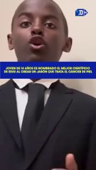 Joven de 14 años es nombrado el mejor científico de EEUU | La buena noticia
