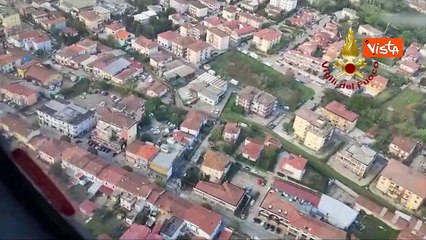 Quarrata, Agliana e Montale allagate, ecco le immagini aeree