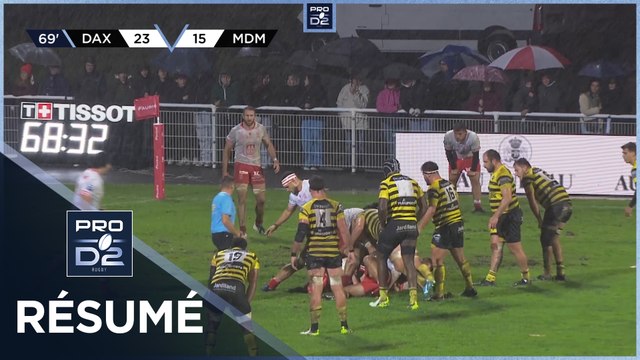 PRO D2 Saison 2023/2024 J09 - US Dax - Stade Montois Rugby