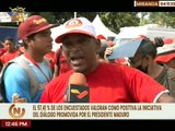 Pueblo mirandino respalda las políticas revolucionarias del Presidente Nicolás Maduro