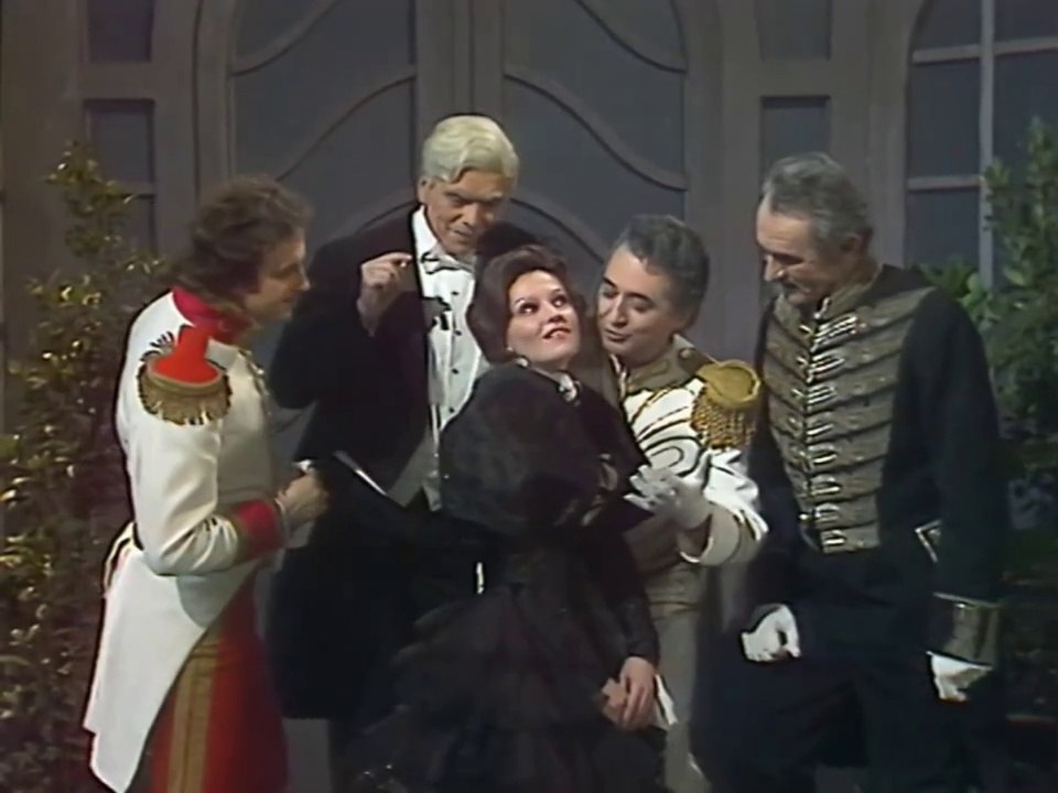 A víg özvegy - tévéjáték részlet (1975)