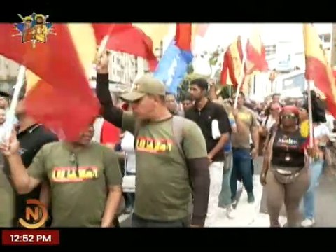 Caracas | Ciudadanos marcharon para exigir el cese de los bombardeos sobre la Franja de Gaza