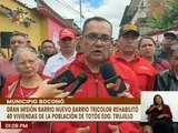 Trujillo | GMBNBT rehabilita más de 40 viviendas de la parroquia San José de Tostós en Boconó