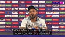 Why would I congratulate Virat Kohli? - Mendis