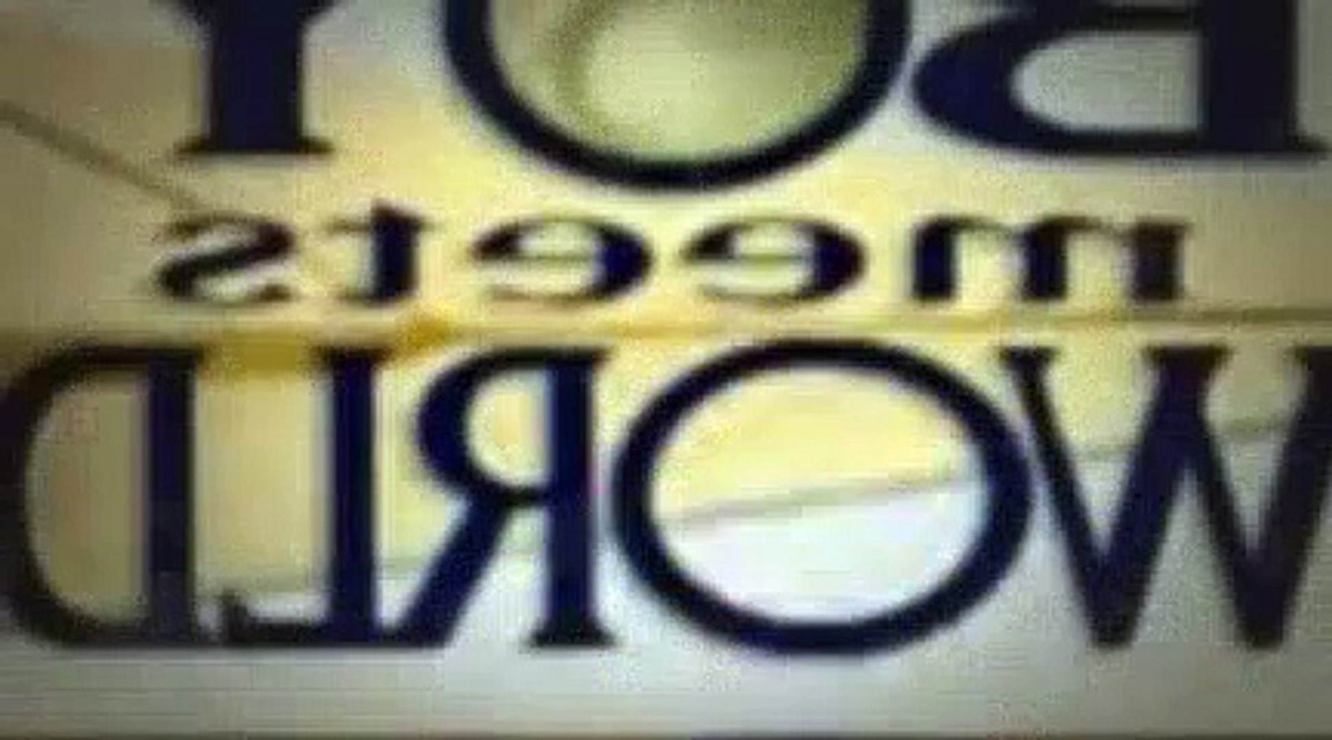 Boy Meets World Logo