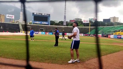 LVBP: José Peraza se alista para el duelo ante Tiburones