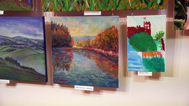 Czorsztyn 2023. Wernisaż wystawy poplenerowej w Kolbuszowej