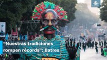 Un millón 250 mil personas asistieron al desfile Día de Muertos en la CDMX