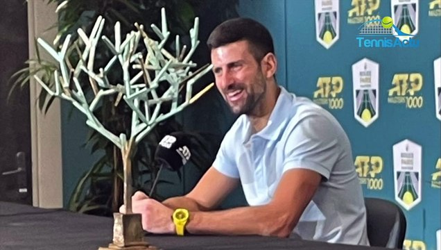 Rolex Paris Masters 2023 - Novak Djokovic : Pourquoi je suis ici à Bercy aussi fort dans ce Masters 1000 ?