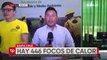 Santa Cruz registra cuatro incendios forestales activos en San Matías y San Ignacio