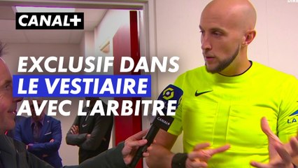 Exclusif dans le vestiaire de l'arbitre Monaco-Brest... Eric Wattellier