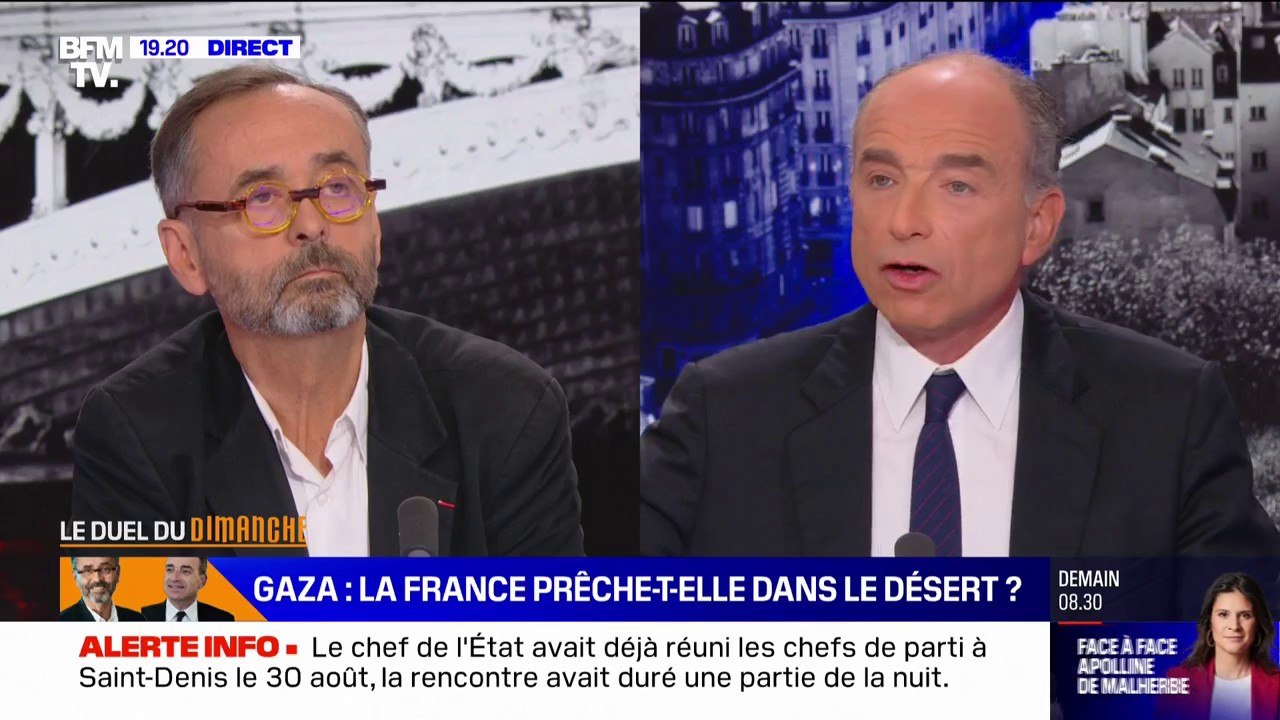 Jean-François Copé: "La survie d'Israël, c'est aussi la nôtre, parce que c'est une menace qui s'importe chez nous"
