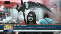 Salvadoreños celebran Festival de la Calabiuza