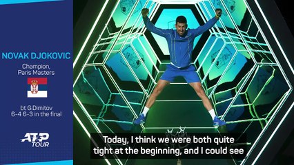 Djokovic's delight at 'coming back from the brink'