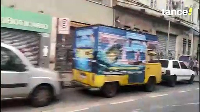 Ruas vazias após o título do Fluminense da Libertadores