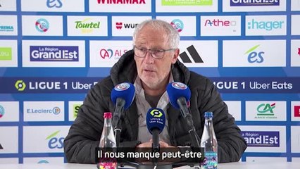 11e j. - Gastien après le nul à Strasbourg: "On a montré de bonnes choses"