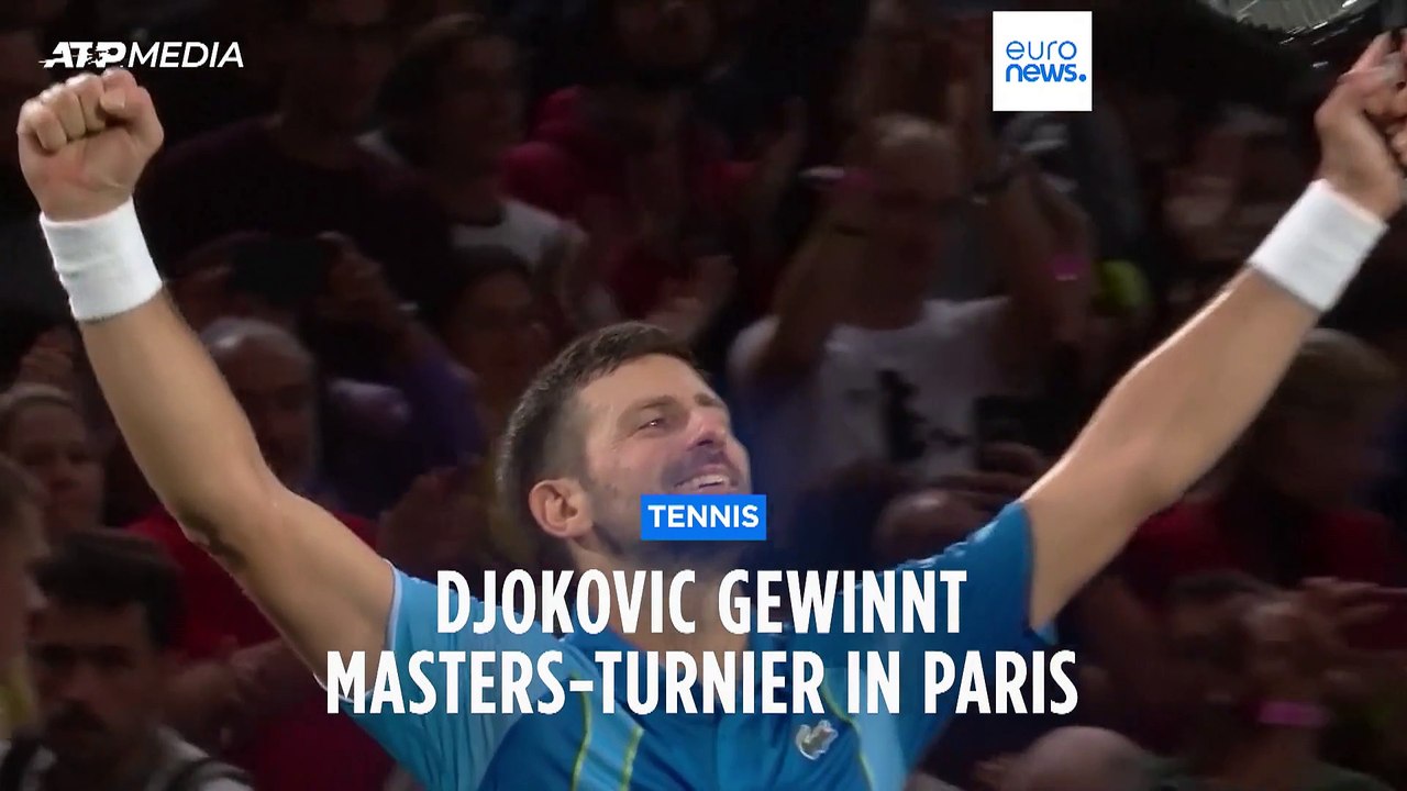 Djokovic gewinnt Masters-Turnier von Paris-Bercy