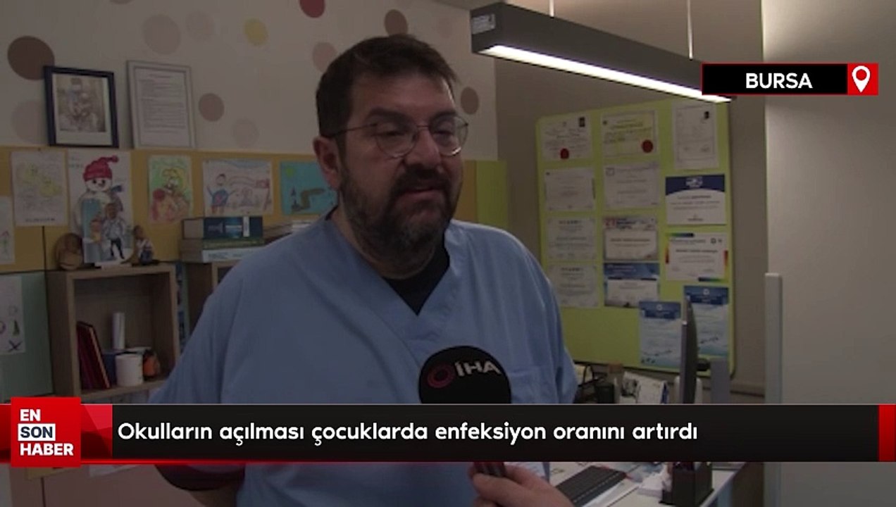 Okulların açılması çocuklarda enfeksiyon oranını artırdı