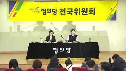 정의당, 선거연합 추진 공식화...이정미 지도부 오늘 총사퇴 / YTN