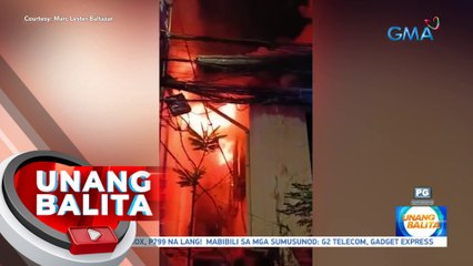 6 na pamilya, nawalan ng tirahan sa sunog sa Brgy. 450, Sampaloc, Maynila | UB