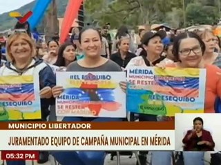 Mérida | 24 miembros del Comando de Campaña alzan su voz por la defensa del Esequibo