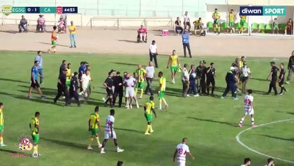 ملخص لقاء النادي الافريقي و قوافل قفصة