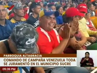 Sucre | Comandos Municipales de "Venezuela Toda" juraron promover la masiva participación