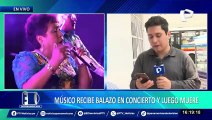 Manchay: músico de la cantante folclórica Flor Pileña muere tras recibir balazo en pleno concierto